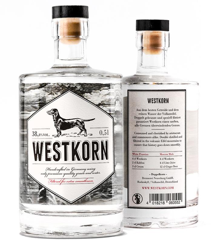 Westkorn-Flaschen