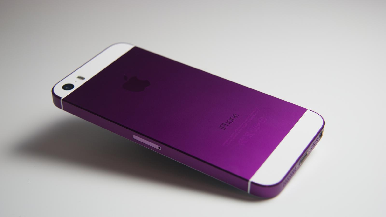 iPhone lila