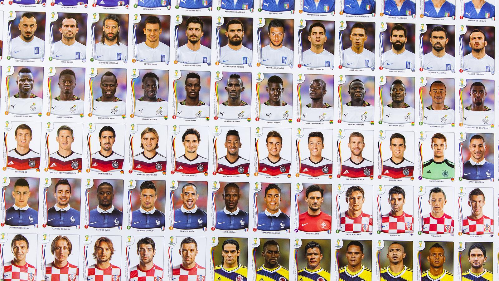 Panini-Sticker 2014