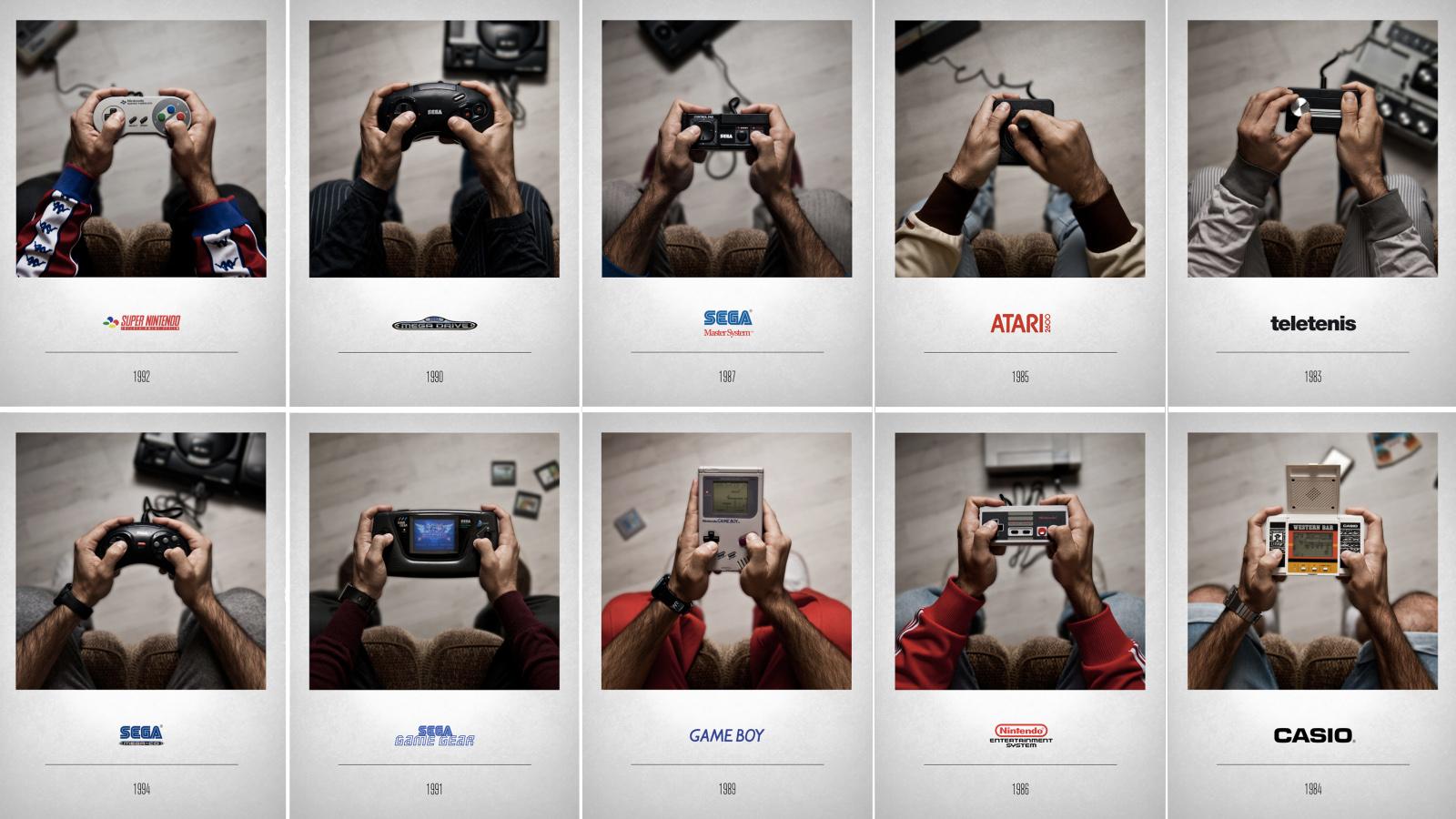 Fotoserie 30 Jahre VideospielController Von Teletennis