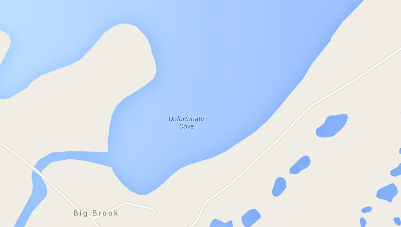 Sad Topographies Unfortunate Cove