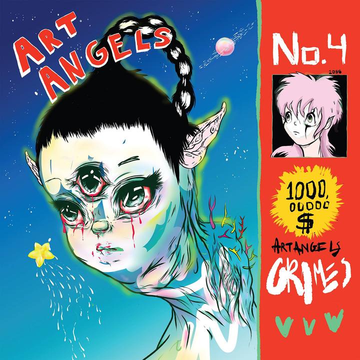 Grimes Art Angels Cover Walkman