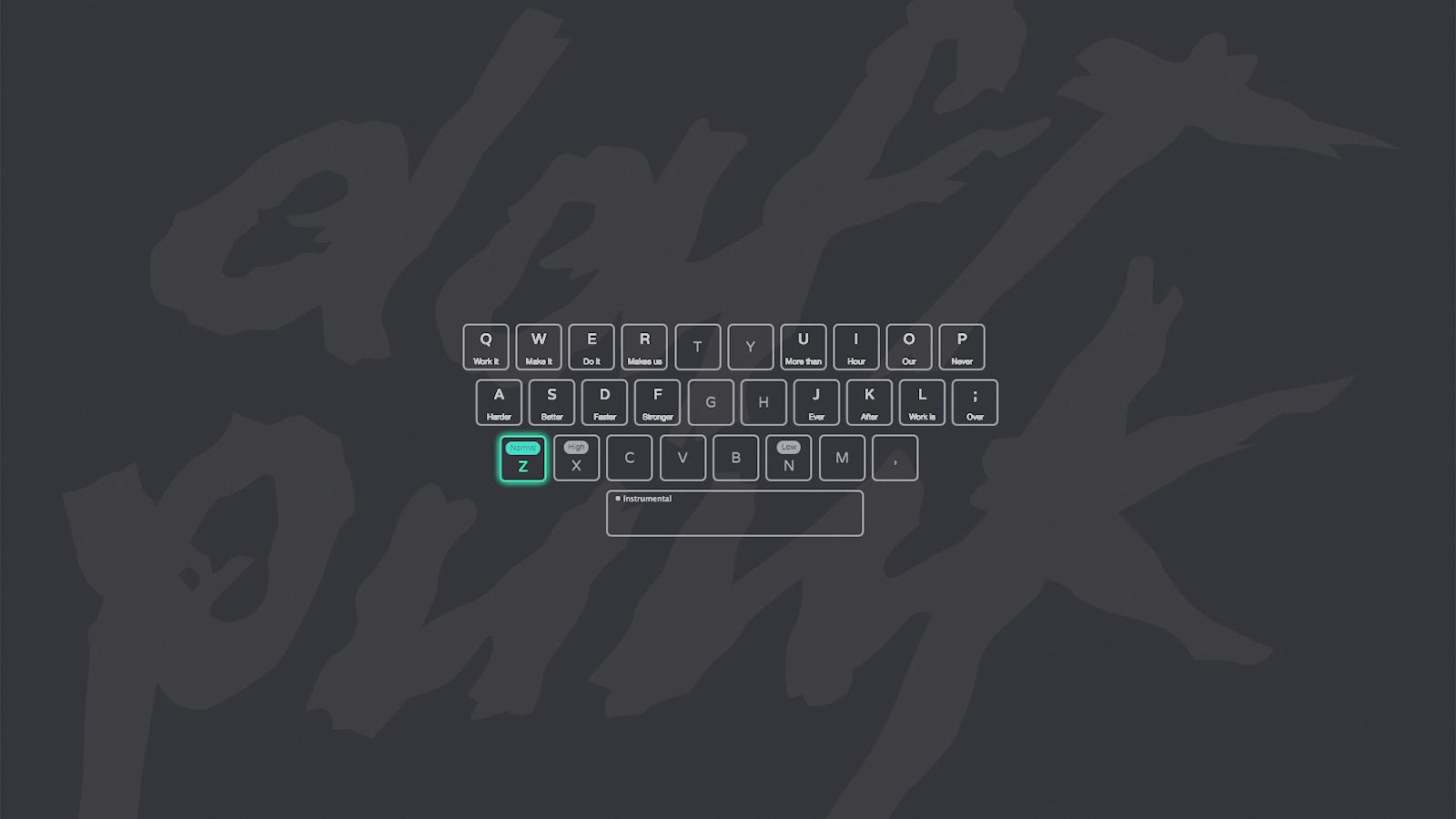 Daft Punk Keyboard