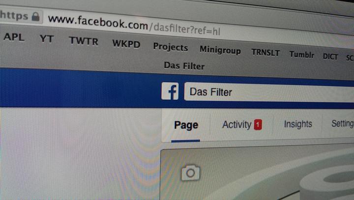 Facebook Das Filter Leseliste