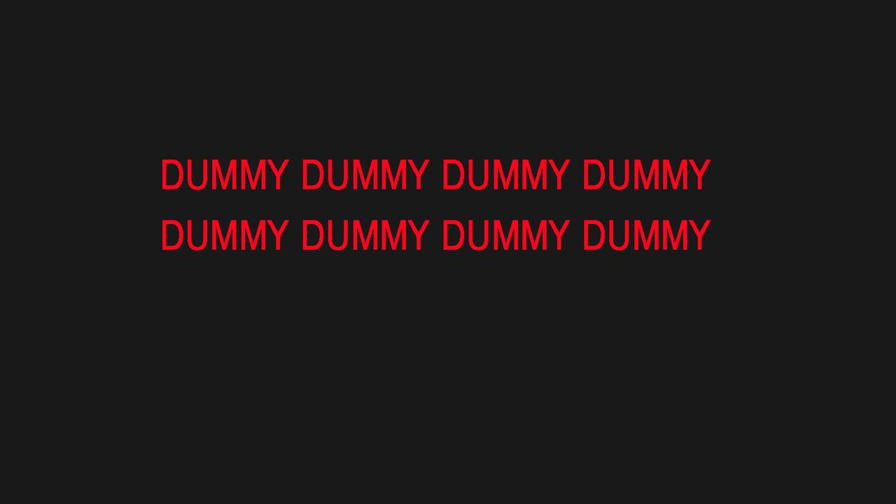 dummy