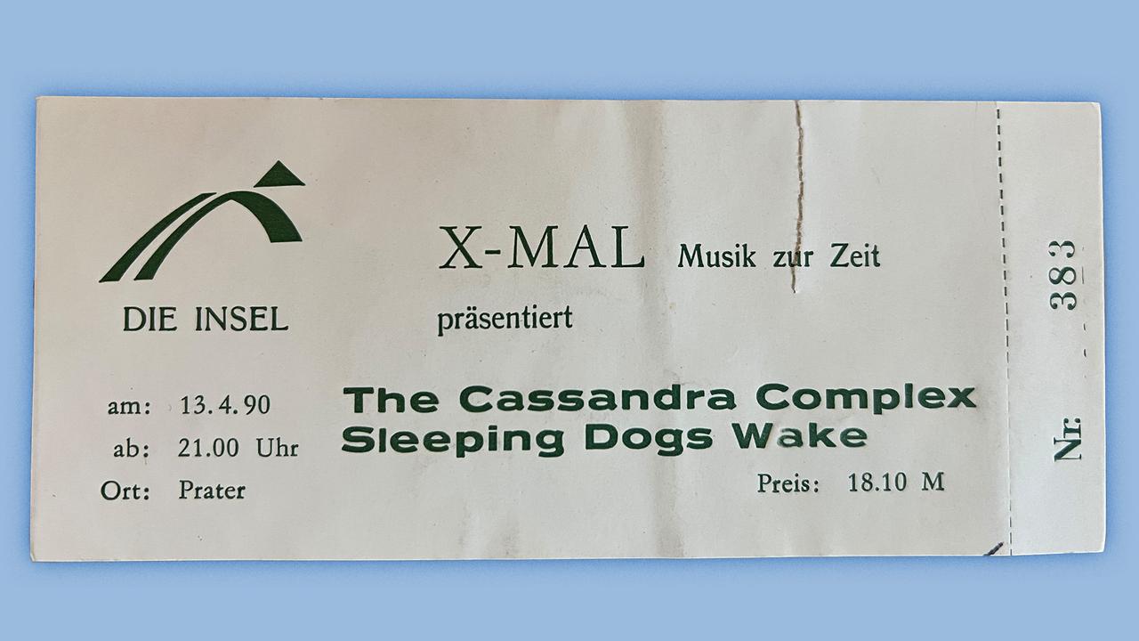 Konzerterinnerungen The Cassandra Complex