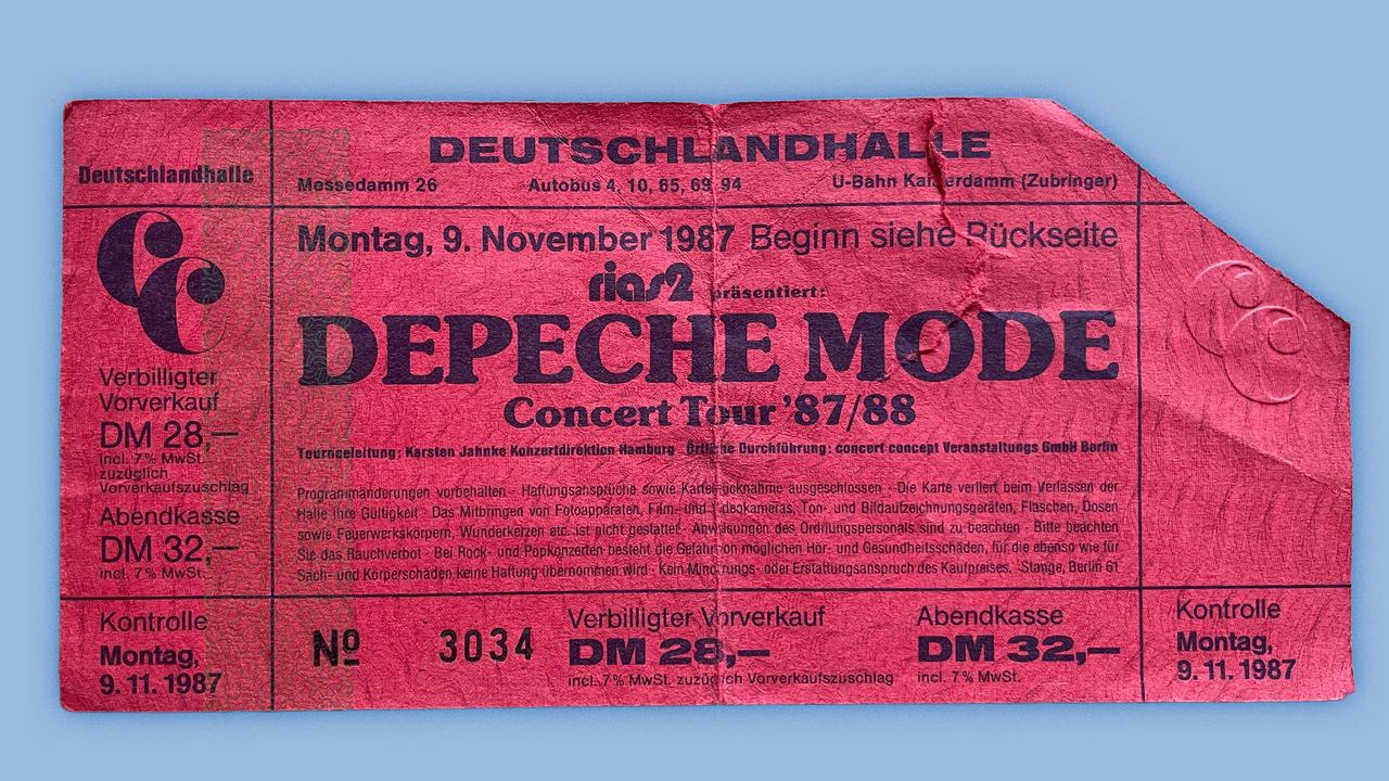 Konzerterinnerungen-Depeche Mode-1987
