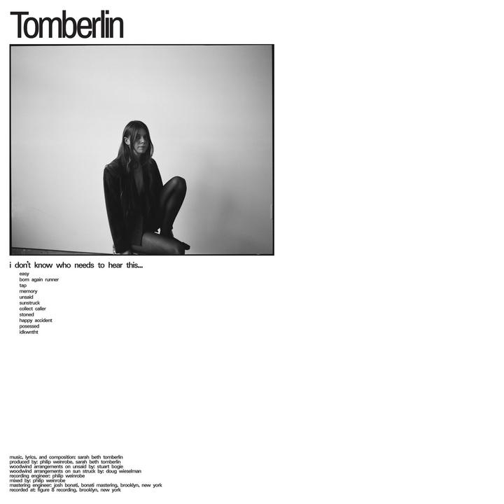 Tomberlin –  i don’t know who needs to hear this Cover