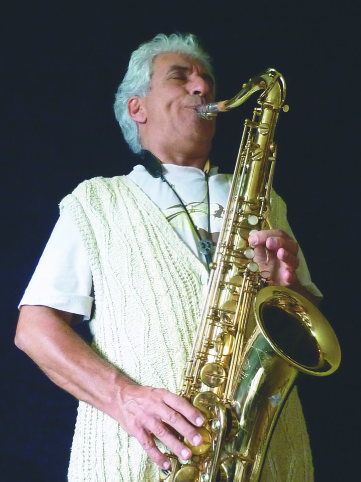 Ariel Kalma am Saxofon